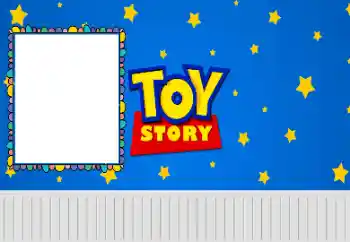 Фотоэффект из категории Разные детские № 206126. Надпись на рамке: Toy story