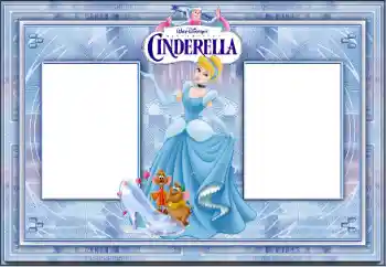 Надпись на рамке: Cinderella