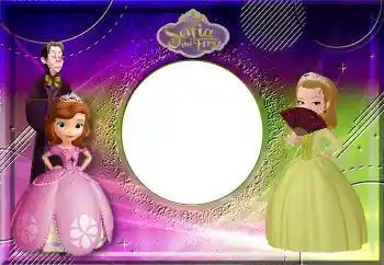 Надпись на рамке: Sofia the First
