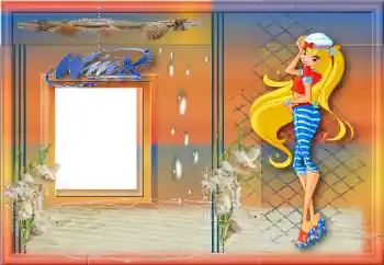 Надпись на рамке: WinX