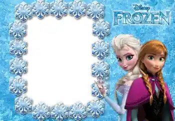 Надпись на рамке: Frozen Надпись на рамке: Frozen