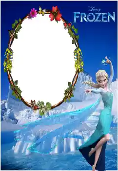 Надпись на рамке: Frozen Надпись на рамке: Frozen