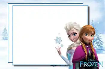 Надпись на рамке: Frozen Надпись на рамке: Frozen