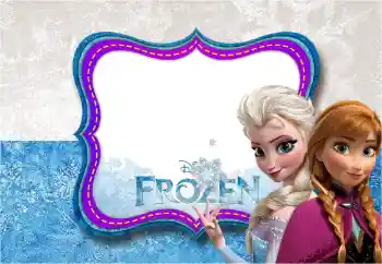 Надпись на рамке: Frozen Надпись на рамке: Frozen