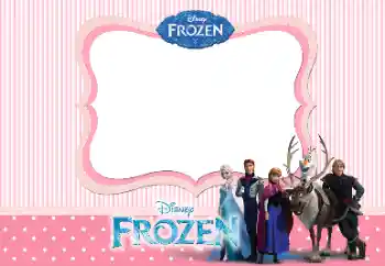 Надпись на рамке: Frozen Надпись на рамке: Frozen