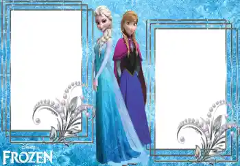 Надпись на рамке: Frozen Надпись на рамке: Frozen