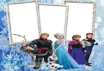 Надпись на рамке: Frozen Надпись на рамке: Frozen