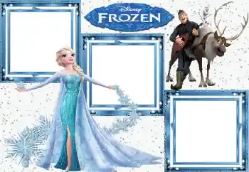 Надпись на рамке: Frozen Надпись на рамке: Frozen