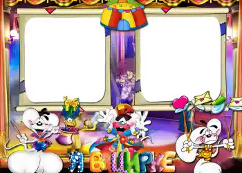 Надпись на рамке: Цирк