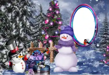 Фотоэффект с категории Зимние забавы № 153018 Фотоэффект с категории Зимние забавы № 153018