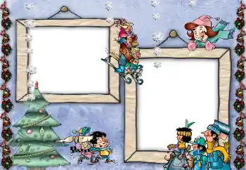 Фотоэффект с категории Зимние забавы № 45717 Фотоэффект с категории Зимние забавы № 45717