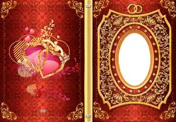 Надпись на рамке: Наша свадьба