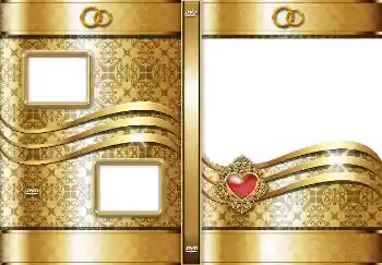 Фотоэффект с категории Обложки ДВД № 4544. Надпись на рамке: Свадьба!