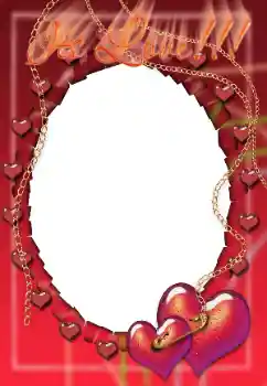 Надпись на рамке: Its Love!!!