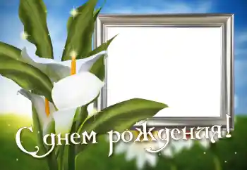 Фотоэффект из категории Открытки на День Рождения № 31718. Надпись на рамке: С Днем Рождения! Фотоэффект из категории Открытки на День Рождения № 31718. Надпись на рамке: С Днем Рождения!