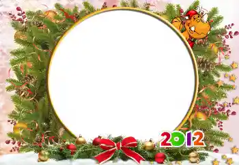 Фотоэффект из категории Открытки на Новый Год № 3313