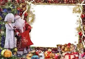 Фотоэффект из категории Открытки на Новый Год № 5456
