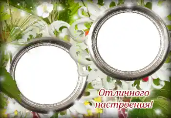 Фотоэффект из категории Разные праздники № 139887. Надпись на рамке: Отличного настроения! Фотоэффект из категории Разные праздники № 139887. Надпись на рамке: Отличного настроения!