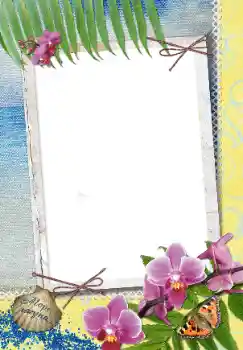 Надпись на рамке: Море, лагуна...