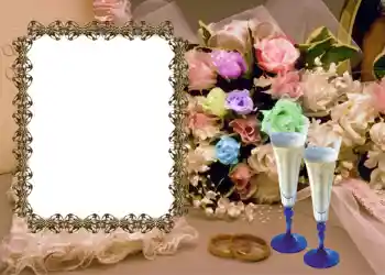 Фотоэффект из категории Свадебные рамки № 154 Фотоэффект из категории Свадебные рамки № 154