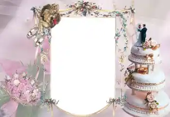 Фотоэффект из категории Свадебные рамки № 45846