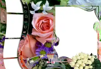 Фотоэффект из категории Свадебные рамки № 8658